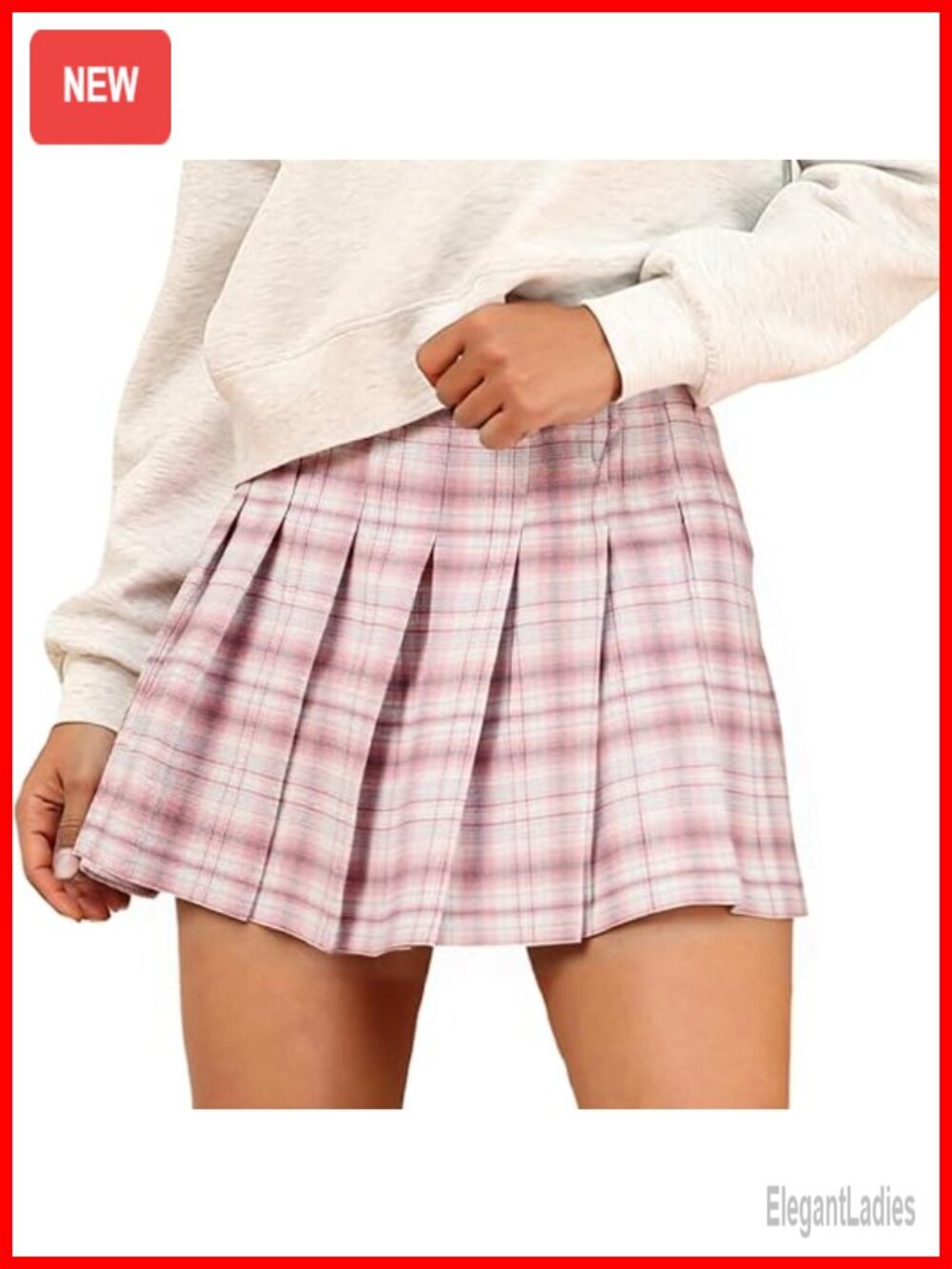Pleated High Waisted Tennis Skirt with Shorts Athletic Skorts